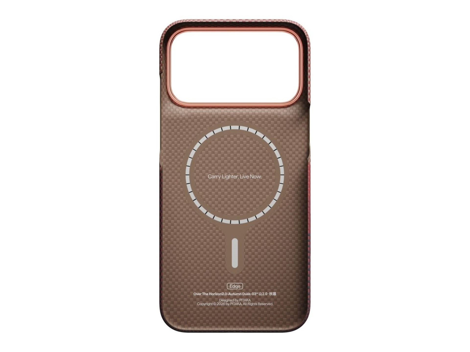Case PITAKA Edge Case Over the Horizon MagSafe for iPhone 18 Pro Max / 17 Pro Max autumn dusk
