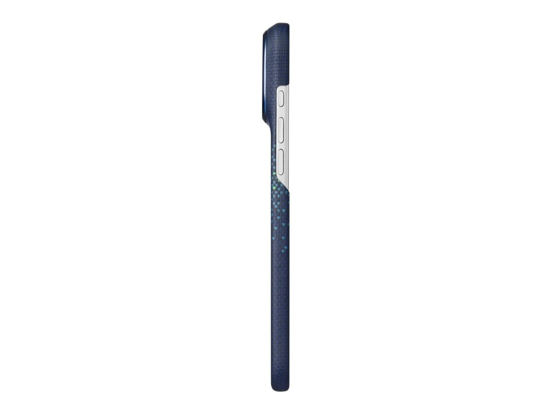 Funda PITAKA Edge Vía Láctea Galaxy 2.0 para iPhone 18 Pro Max / 17 Pro Max Azul de Campo Cercano