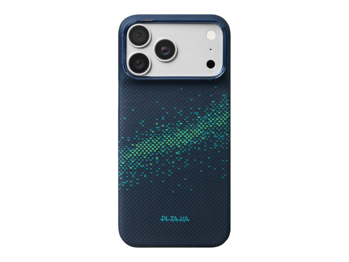 Case PITAKA Edge Milky Way Galaxy 2.0 for iPhone 18 Pro Max / 17 Pro Max Nearfield Blue