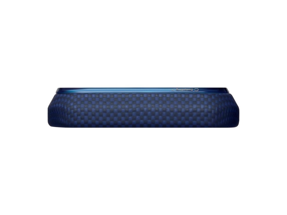 Capa PITAKA Edge Milky Way Galaxy 2.0 para iPhone 18 Pro / 17 Pro azul nearfield