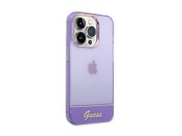 Capa translúcida Guess para iPhone 14 Pro Max - Roxa Capa translúcida Guess para iPhone 14 Pro Max - Roxa