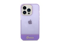 Capa translúcida Guess para iPhone 14 Pro Max - Roxa Capa translúcida Guess para iPhone 14 Pro Max - Roxa