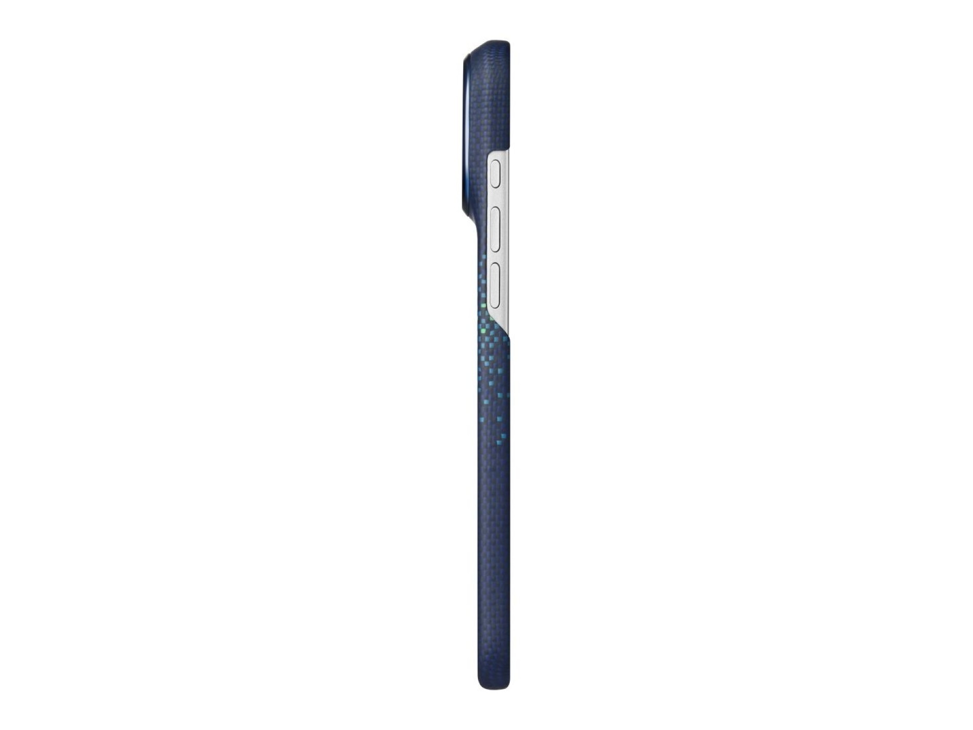 Funda PITAKA Edge Vía Láctea Galaxy 2.0 para iPhone 18 Pro Max / 17 Pro Max Azul de Campo Cercano