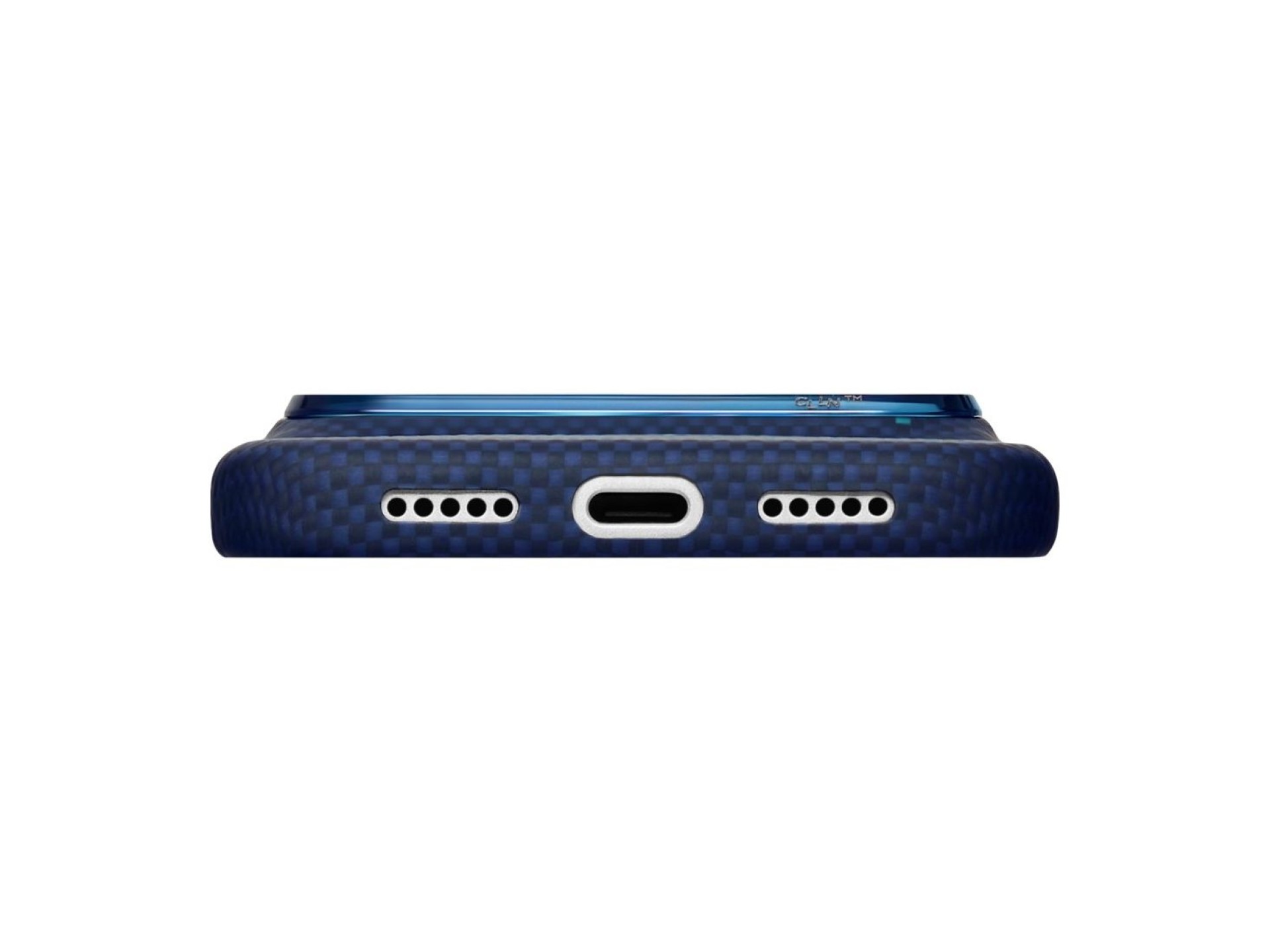Capa PITAKA Edge Milky Way Galaxy 2.0 para iPhone 18 Pro / 17 Pro azul nearfield