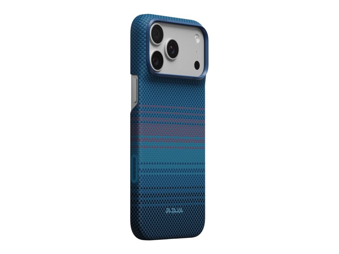 Capa PITAKA Edge Nights Midnight 01 para iPhone 18 Pro Max / 17 Pro Max Moonrise