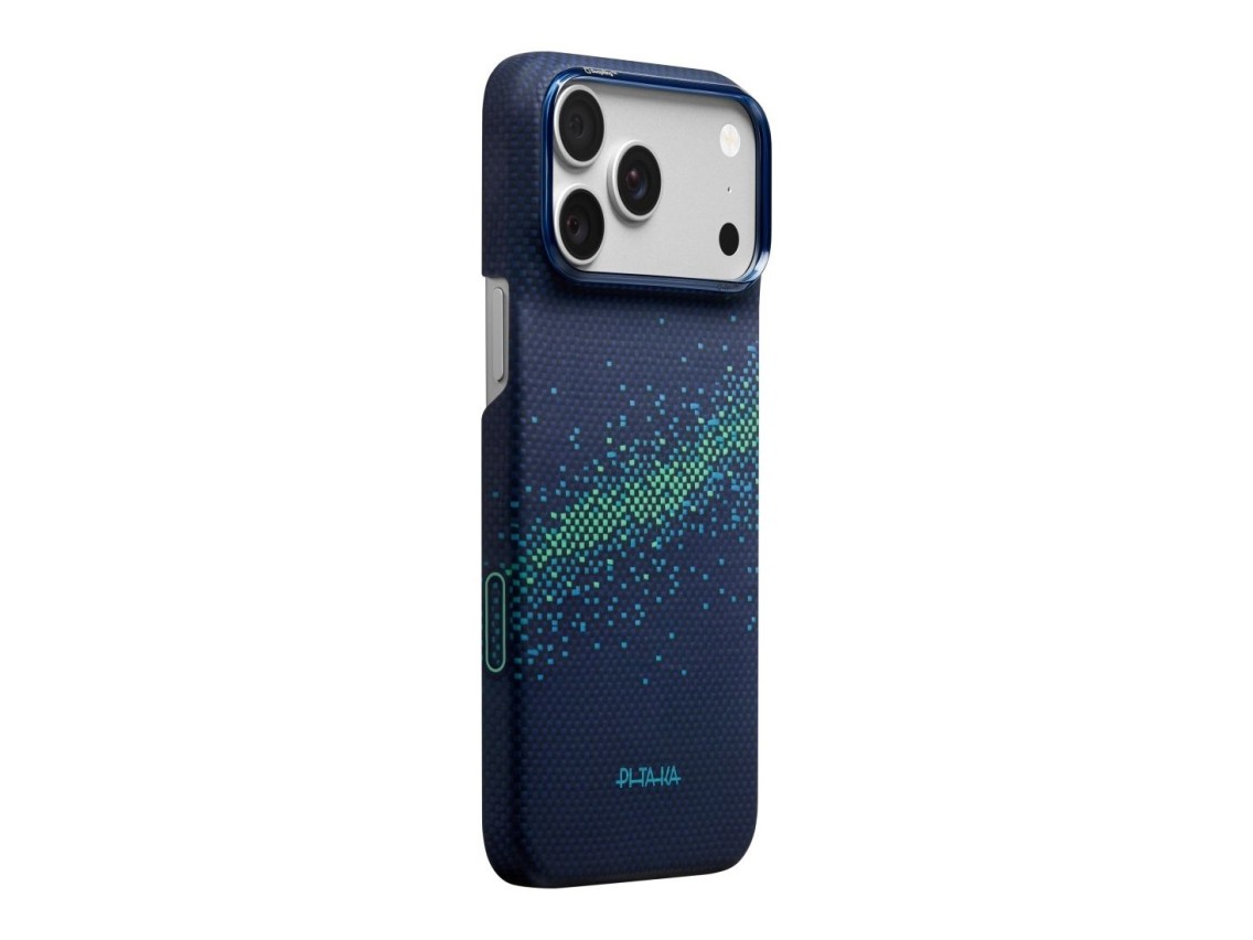 Case PITAKA Edge Milky Way Galaxy 2.0 for iPhone 18 Pro Max / 17 Pro Max Nearfield Blue