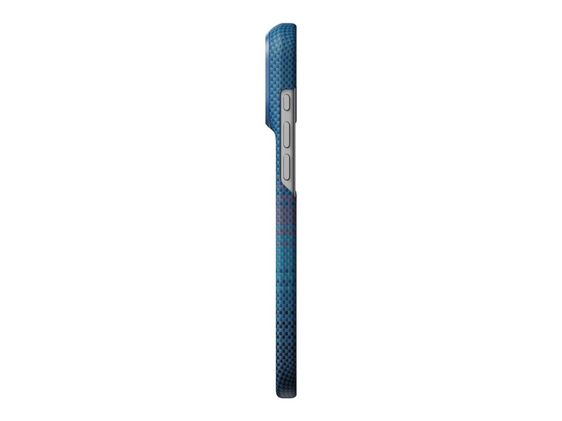 Capa PITAKA Edge Nights Midnight 01 para iPhone 18 Pro Max / 17 Pro Max Moonrise