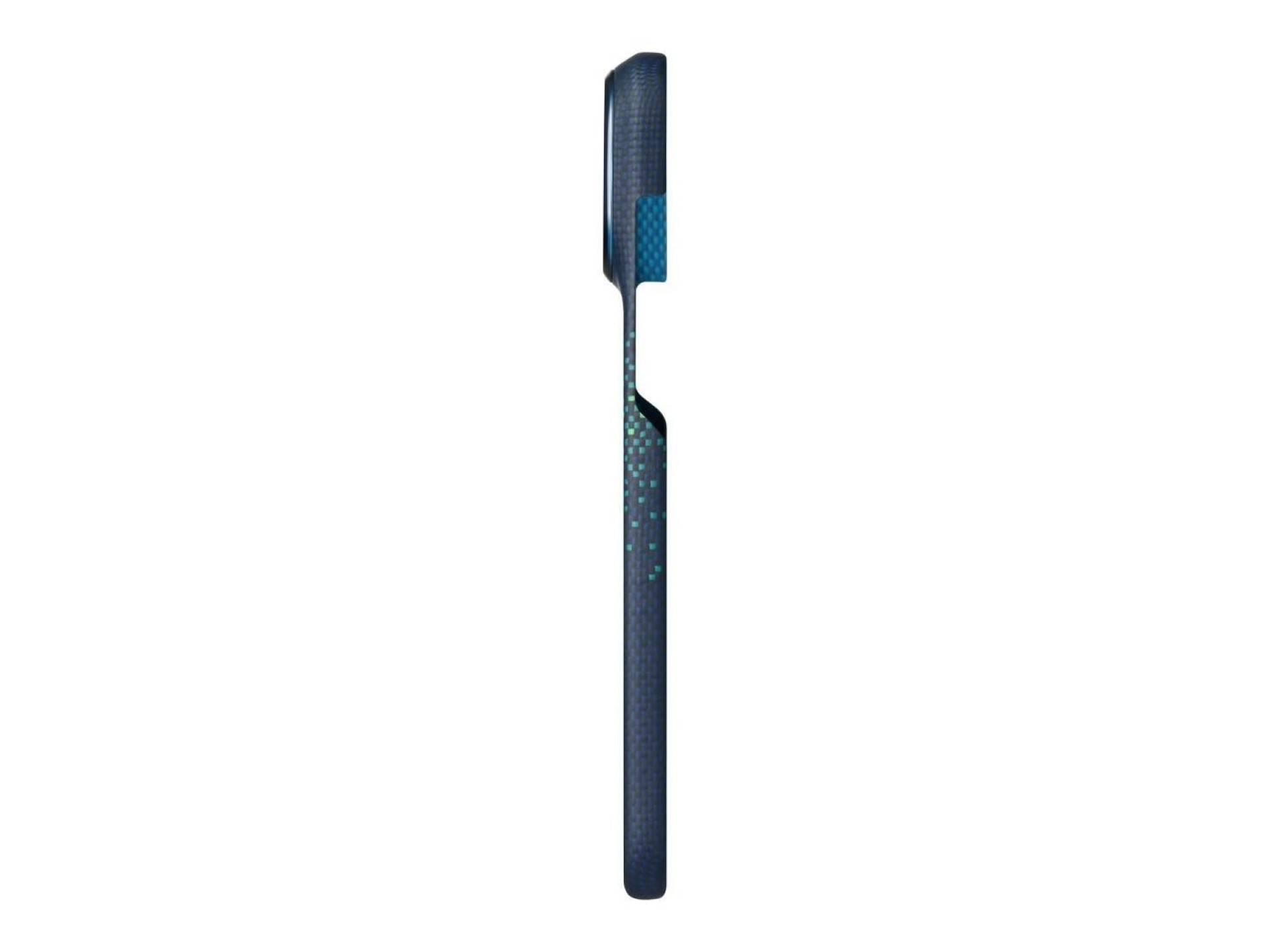 Funda PITAKA Edge Vía Láctea Galaxy 2.0 para iPhone 18 Pro Max / 17 Pro Max Azul de Campo Cercano