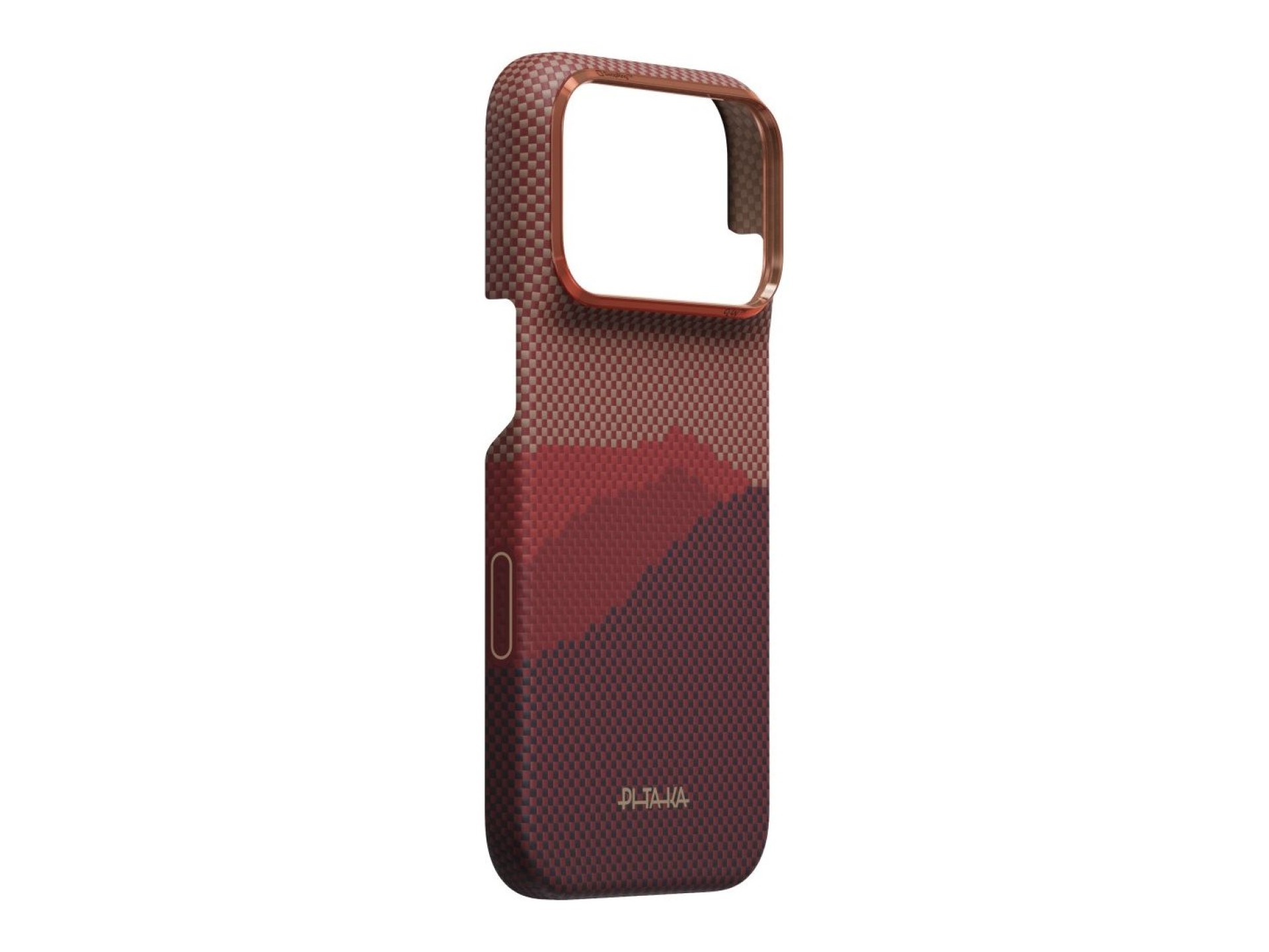 Capa PITAKA Edge Over the Horizon MagSafe para iPhone 18 Pro / 17 Pro, cor crepúsculo de outono.