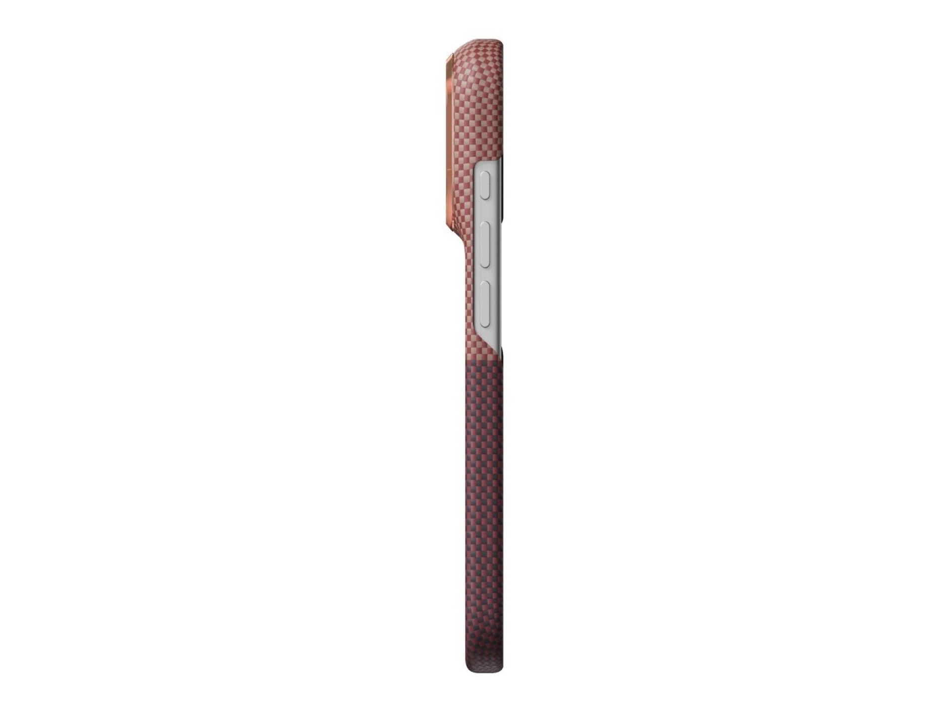 Capa PITAKA Edge Over the Horizon MagSafe para iPhone 18 Pro / 17 Pro, cor crepúsculo de outono.