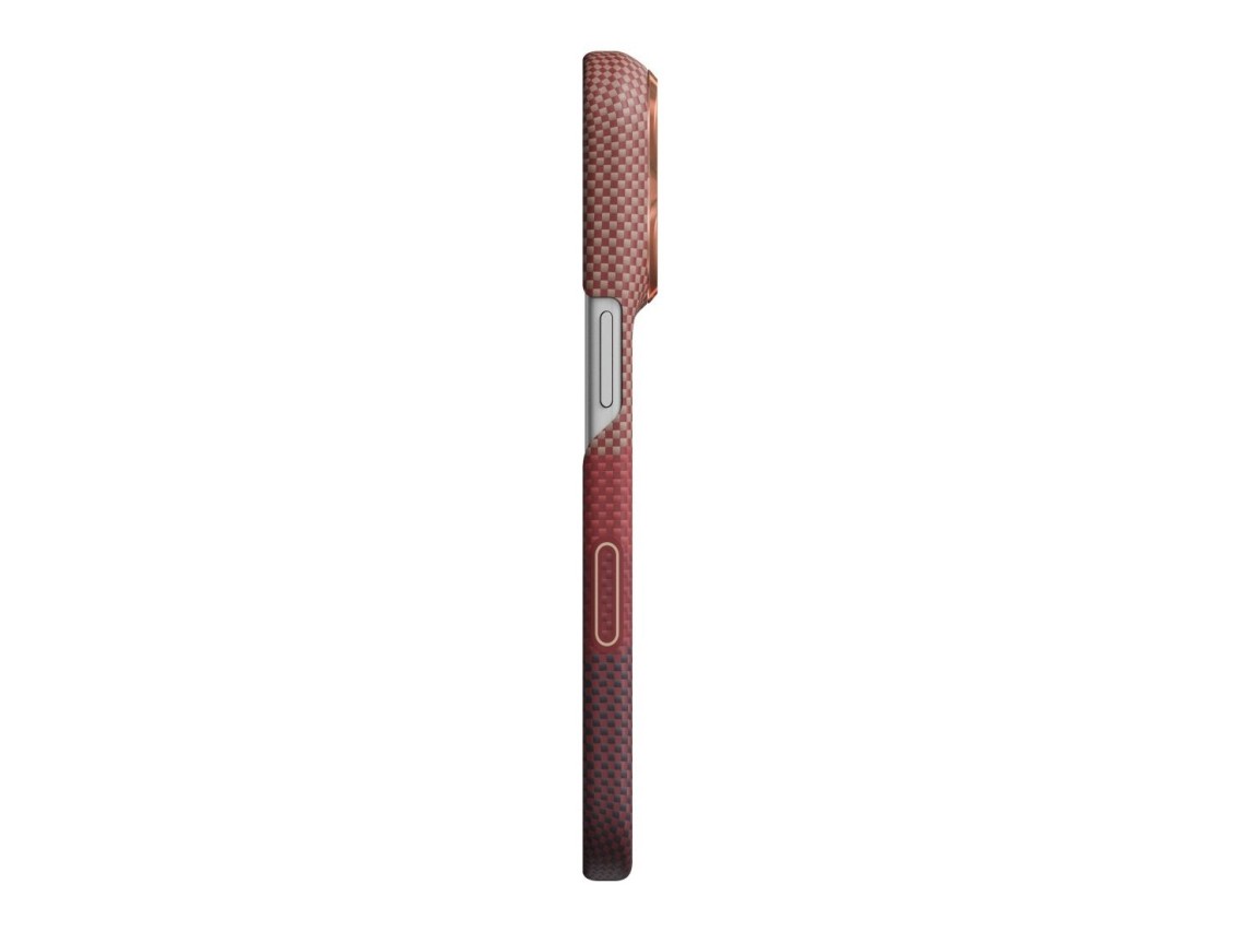Capa PITAKA Edge Over the Horizon MagSafe para iPhone 18 Pro / 17 Pro, cor crepúsculo de outono.