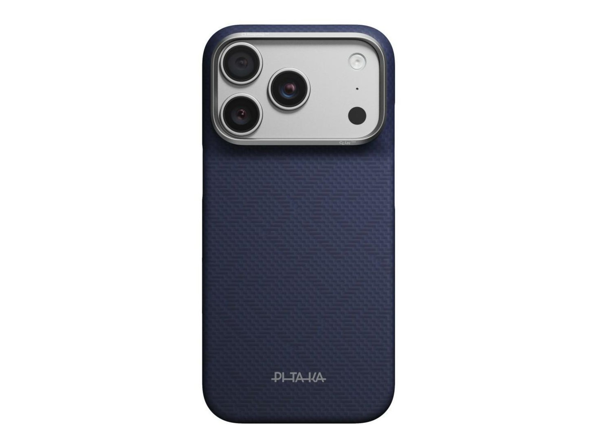 Capa PITAKA Edge PTK Weaving-Sapphire MagSafe para iPhone 18 Pro / 17 Pro azul
