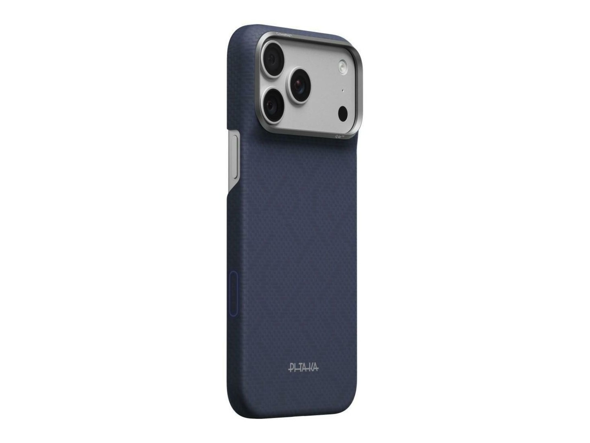 Case PITAKA Edge PTK Weaving-Sapphire MagSafe for iPhone 18 Pro Max / 17 Pro Max Blue