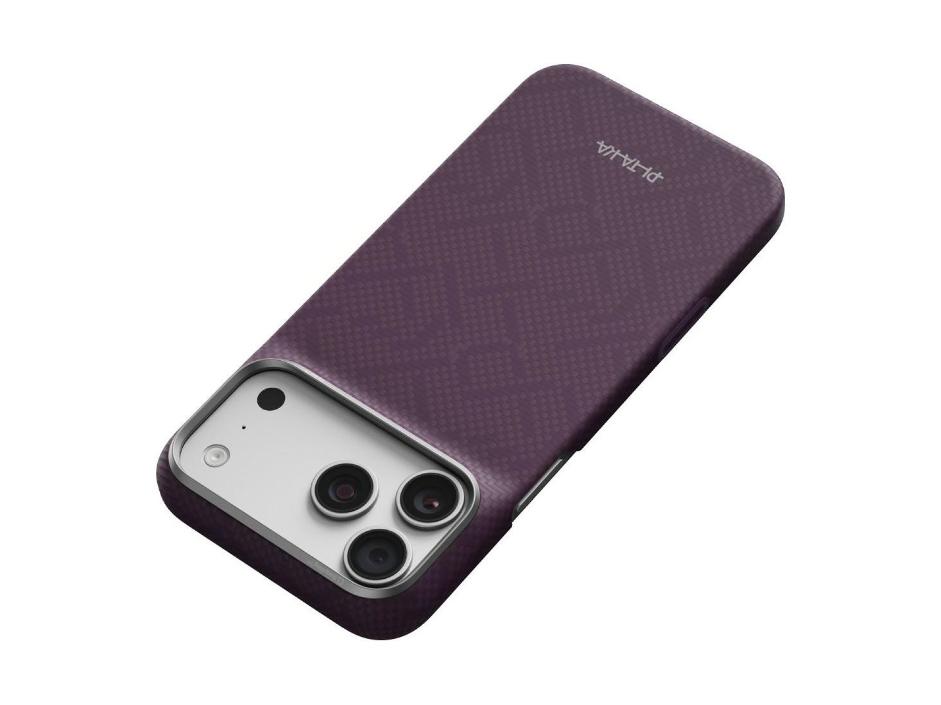 Case PITAKA Edge PTK Weaving-Charoite MagSafe for iPhone 18 Pro Max / 17 Pro Max Purple