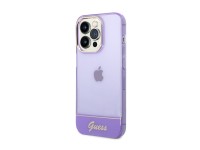 Capa translúcida Guess para iPhone 14 Pro Max - Roxa Capa translúcida Guess para iPhone 14 Pro Max - Roxa