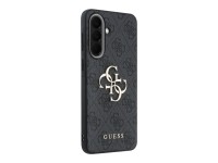 Capa Guess em couro com logo met�lico 4G para Samsung Galaxy A37 5G - Preta
