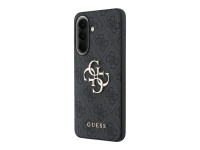 Capa Guess em couro com logo met�lico 4G para Samsung Galaxy A37 5G - Preta