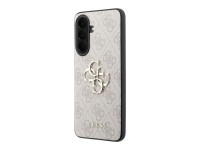 Guess Leather 4G Metal Logo Case for Samsung Galaxy A37 5G - Pink