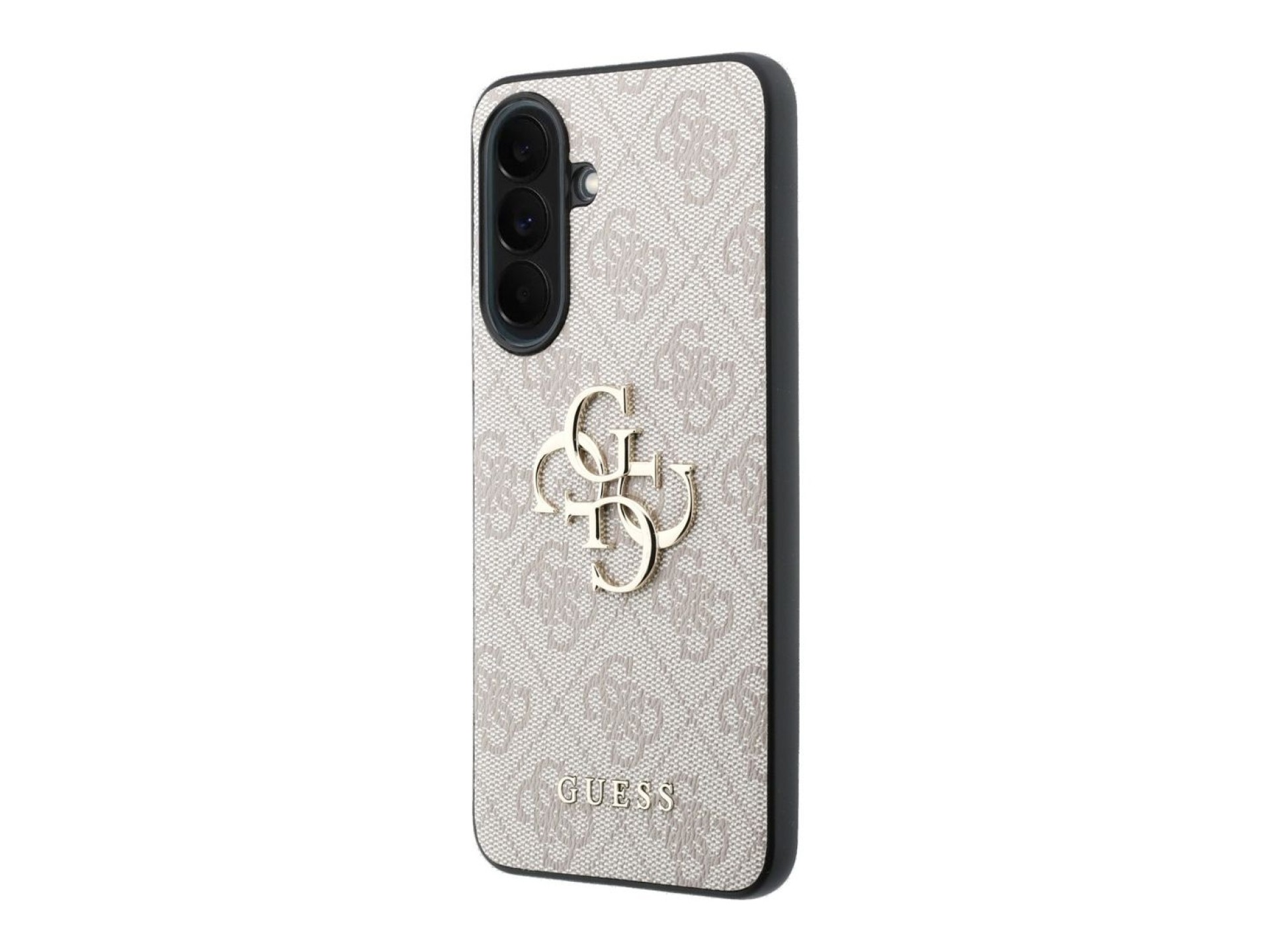 Guess Leather 4G Metal Logo Case for Samsung Galaxy A37 5G - Pink