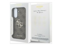 Capa Guess em couro com logo metálico 4G para Samsung Galaxy A37 5G - Marrom Capa Guess em couro com logo metálico 4G para Samsung Galaxy A37 5G - Marrom