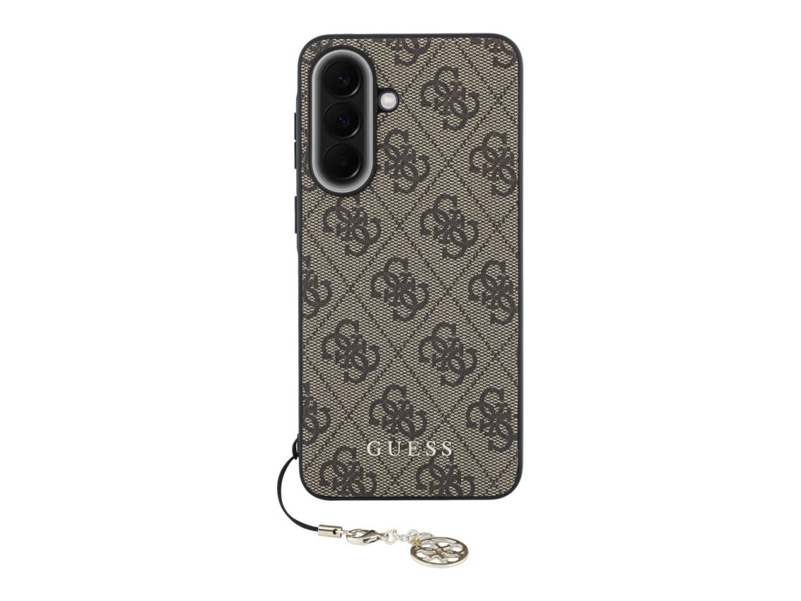 Funda Guess 4G Charm para Samsung Galaxy A57 5G - Marrón