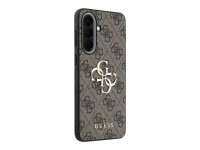 Funda Guess de cuero 4G con logo metálico para Samsung Galaxy A37 5G - Marrón Funda Guess de cuero 4G con logo metálico para Samsung Galaxy A37 5G - Marrón