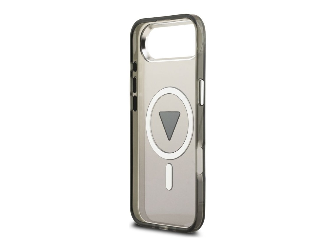 Guess IML Gradient Triangle Logo MagSafe case for iPhone Air - black