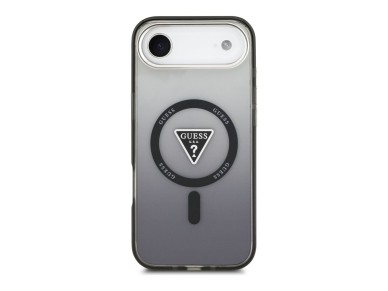 Guess IML Gradient Triangle Logo MagSafe case for iPhone Air - black Guess IML Gradient Triangle Logo MagSafe case for iPhone Air - black