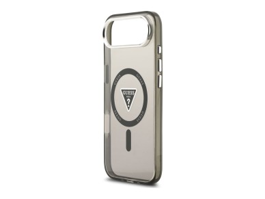 Guess IML Gradient Triangle Logo MagSafe case for iPhone Air - black Guess IML Gradient Triangle Logo MagSafe case for iPhone Air - black