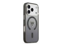 Guess IML Gradient Triangle Logo MagSafe Case for iPhone 17 Pro - Black