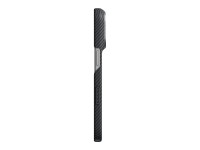 Capa PITAKA Edge para iPhone 18 Pro / 17 Pro preta e cinza Capa PITAKA Edge para iPhone 18 Pro / 17 Pro preta e cinza