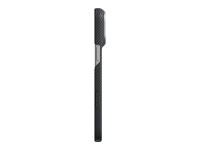 Capa PITAKA Edge para iPhone 18 Pro Max / 17 Pro Max preta e cinza Capa PITAKA Edge para iPhone 18 Pro Max / 17 Pro Max preta e cinza