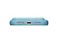 Capa PITAKA Edge MagSafe para iPhone 18 Pro / 17 Pro azul lúcido Capa PITAKA Edge MagSafe para iPhone 18 Pro / 17 Pro azul lúcido