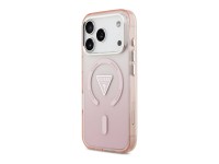 Guess IML Gradient Triangle Logo MagSafe Case for iPhone 17 Pro - Pink Guess IML Gradient Triangle Logo MagSafe Case for iPhone 17 Pro - Pink