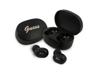 Fones de ouvido sem fio Bluetooth Guess GUTWST30BKTWS + Base de carregamento - Preto