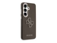 Funda Guess con logo metálico grande y textura granulada para Samsung Galaxy S26+ - Marrón Funda Guess con logo metálico grande y textura granulada para Samsung Galaxy S26+ - Marrón