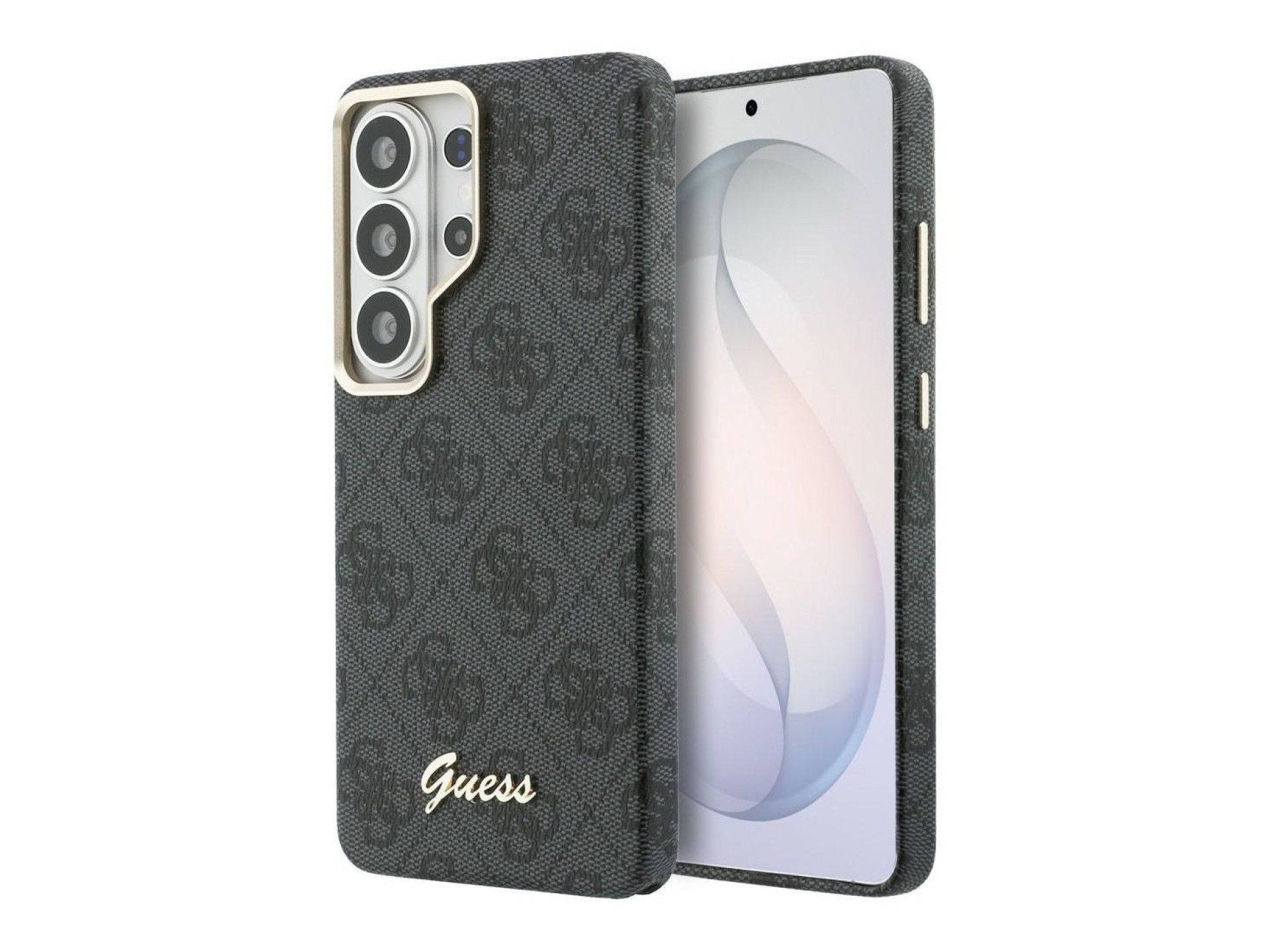 Guess 4G Script MagSafe case for Samsung Galaxy S26 Ultra - black
