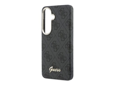 Capa Guess 4G Script MagSafe para Samsung Galaxy S26 - Preta