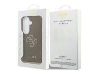 Funda Guess con logo metálico grande y textura granulada para Samsung Galaxy S26+ - Marrón Funda Guess con logo metálico grande y textura granulada para Samsung Galaxy S26+ - Marrón