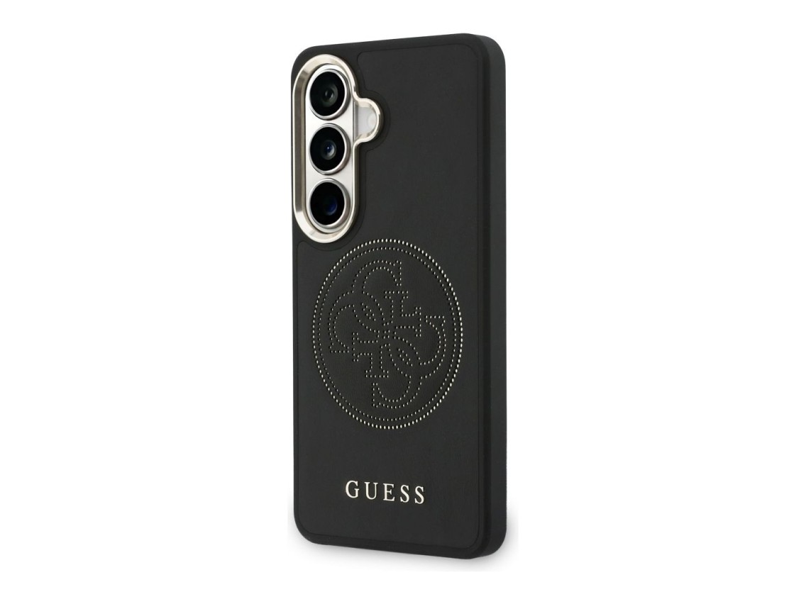 Guess Perforated Logo MagSafe Case for Samsung Galaxy S26 - Black