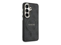 Capa Guess 4G com anel em relevo e MagSafe para Samsung Galaxy S26 - preta Capa Guess 4G com anel em relevo e MagSafe para Samsung Galaxy S26 - preta