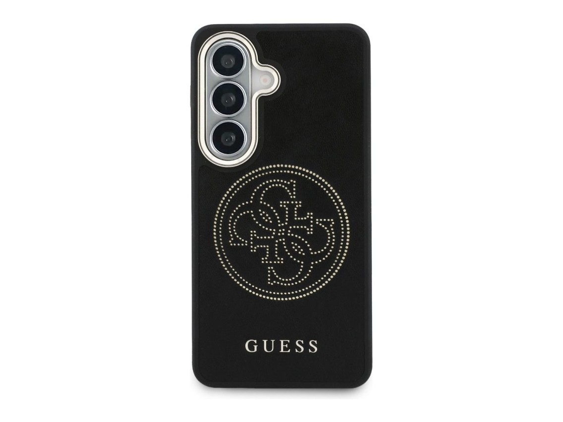 Guess Perforated Logo MagSafe Case for Samsung Galaxy S26 - Black