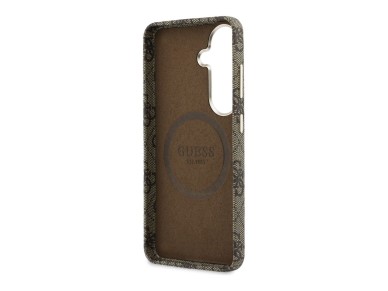 Guess 4G Script MagSafe Case for Samsung Galaxy S26 - Brown Guess 4G Script MagSafe Case for Samsung Galaxy S26 - Brown