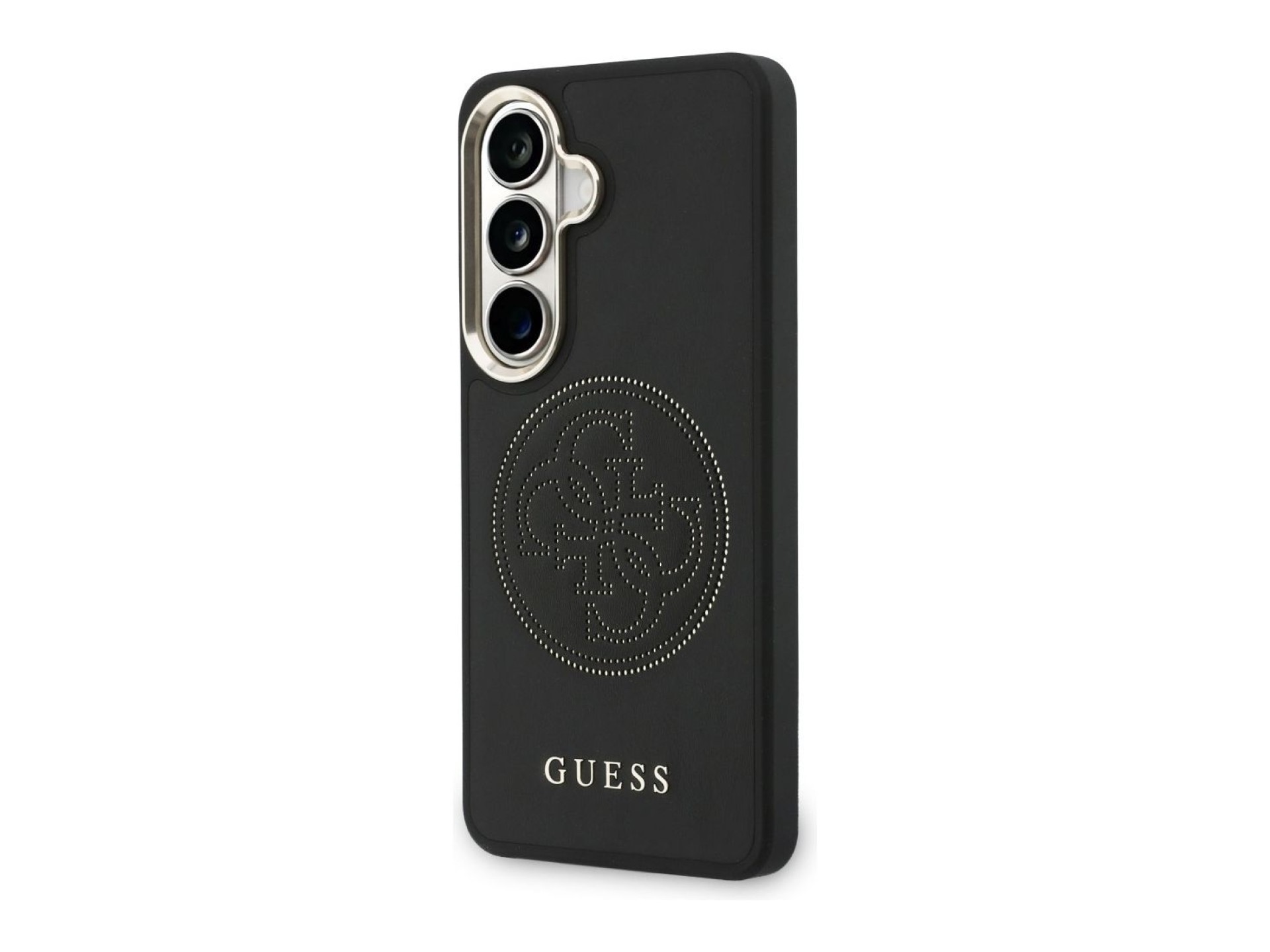 Guess Perforated Logo MagSafe Case for Samsung Galaxy S26 - Black