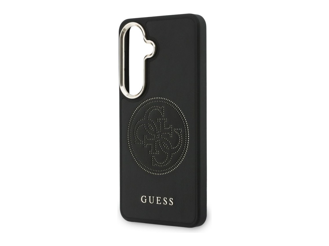 Guess Perforated Logo MagSafe Case for Samsung Galaxy S26 - Black