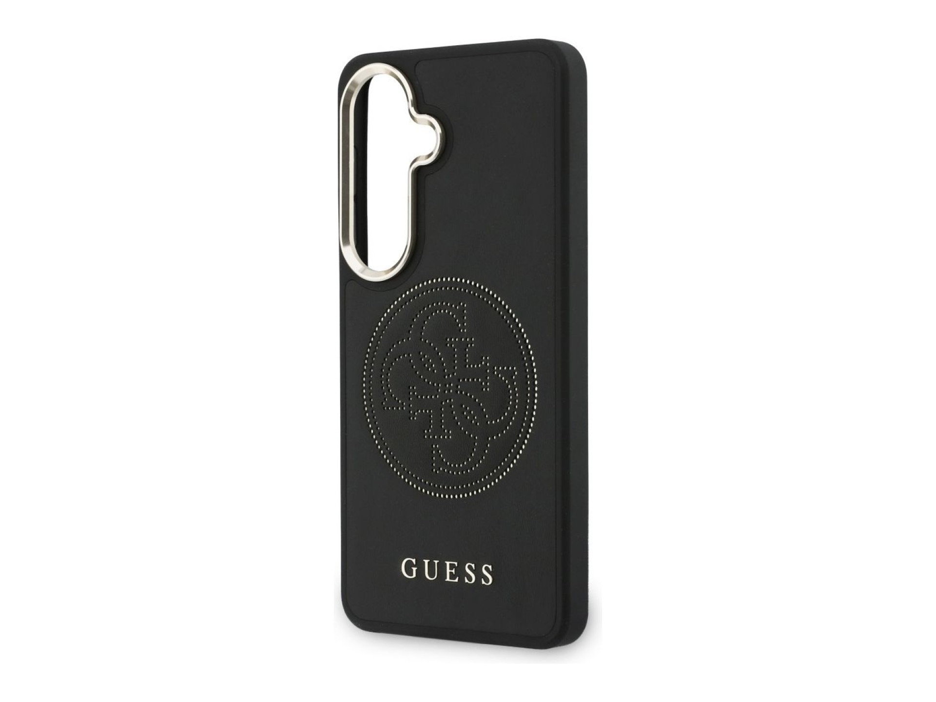Guess Perforated Logo MagSafe Case for Samsung Galaxy S26 - Black