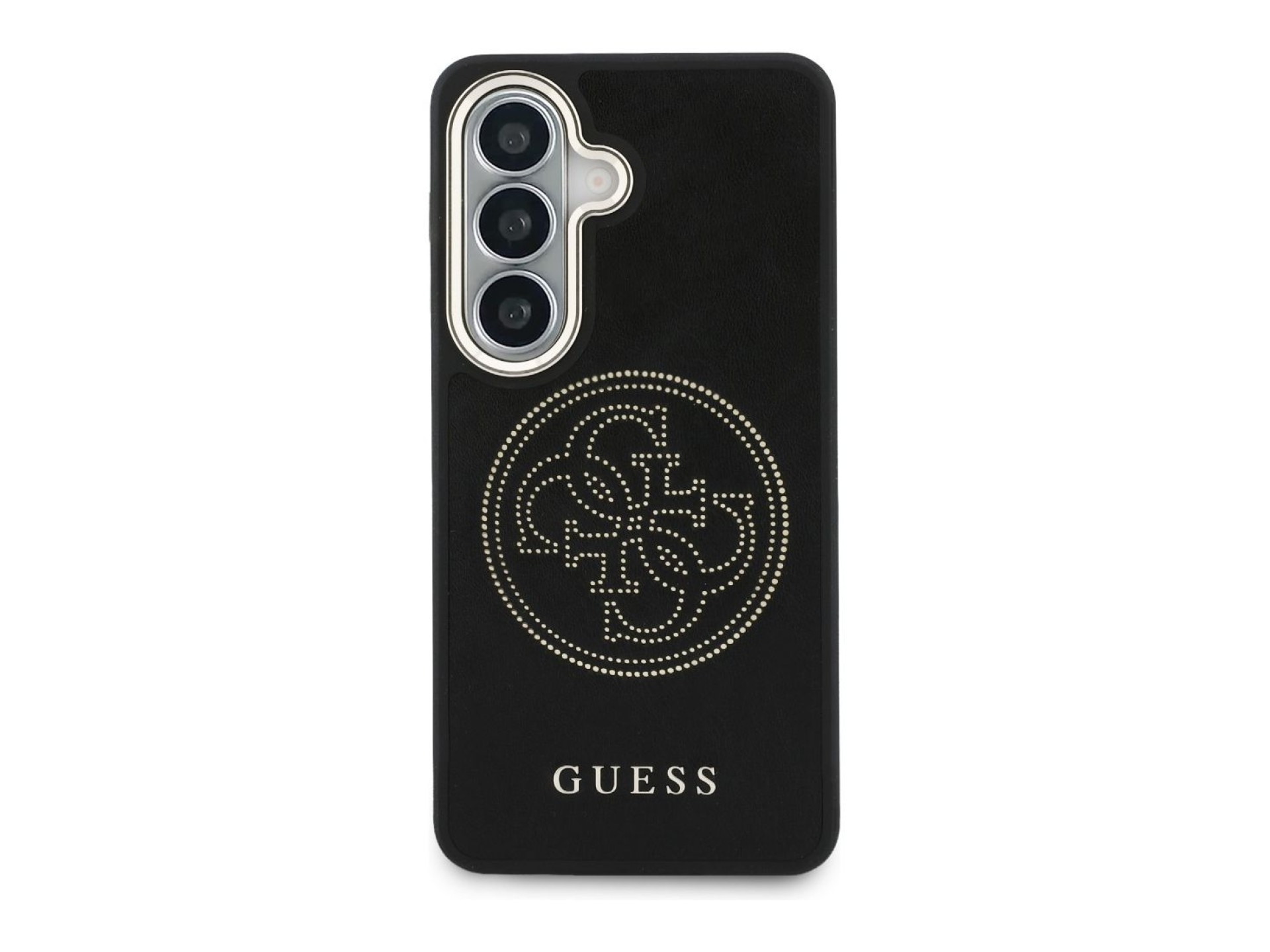 Guess Perforated Logo MagSafe Case for Samsung Galaxy S26 - Black