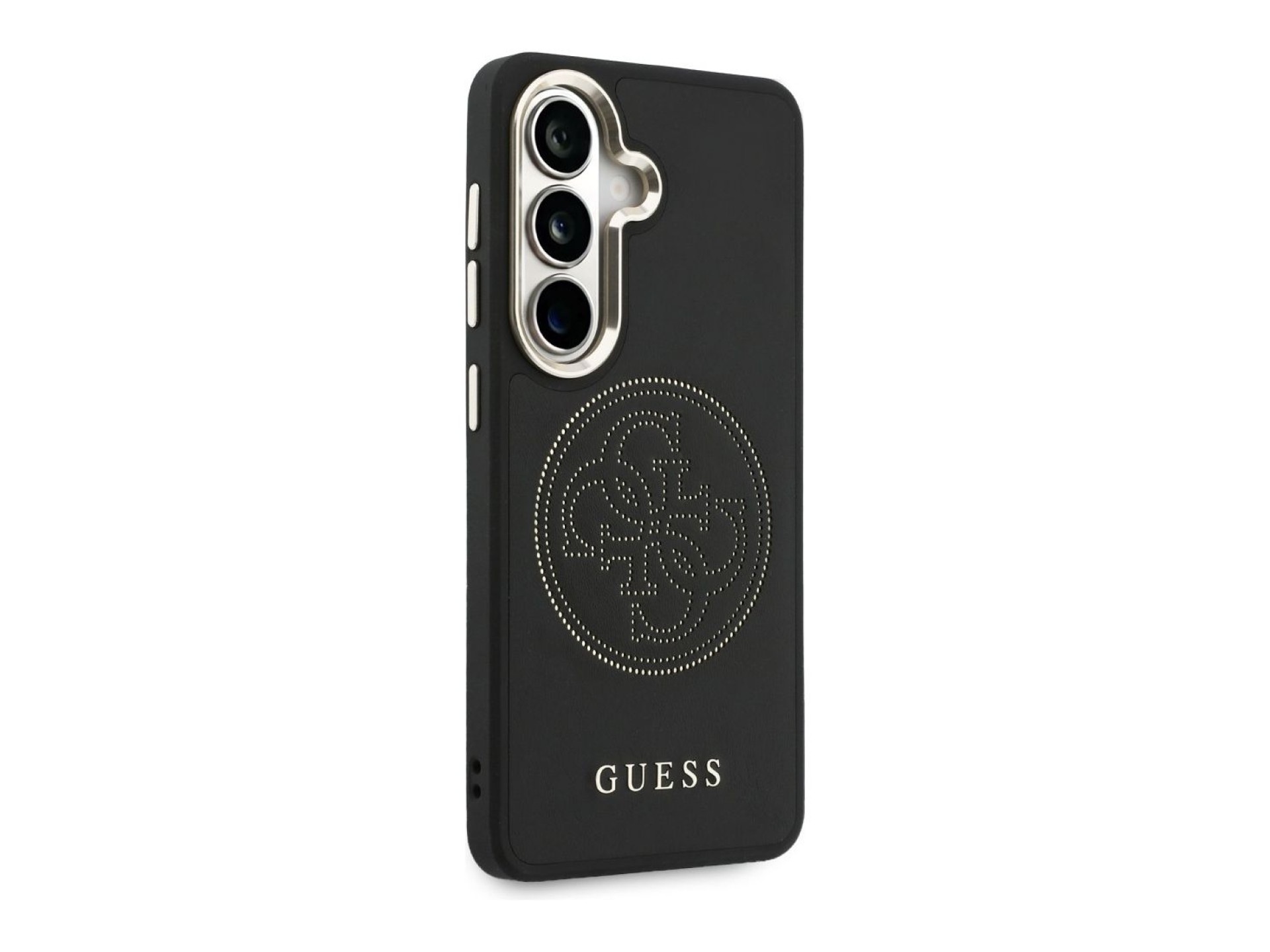 Guess Perforated Logo MagSafe Case for Samsung Galaxy S26 - Black