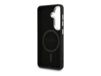 Capa Guess 4G com anel em relevo e MagSafe para Samsung Galaxy S26+ - preta Capa Guess 4G com anel em relevo e MagSafe para Samsung Galaxy S26+ - preta