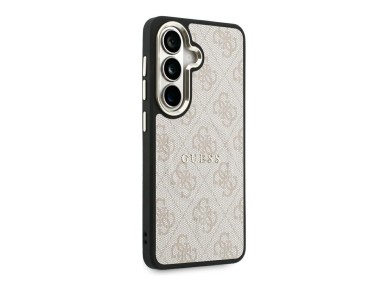 Guess 4G Embossed Ring MagSafe Case for Samsung Galaxy S26 - Pink